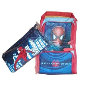 NEW SPIDERMAN Lunch Bag & Pencil Case